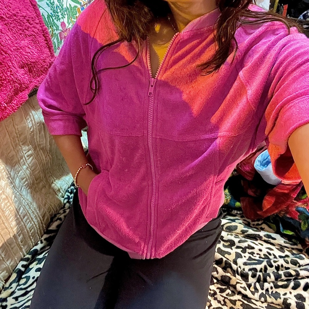 Out From Under Valtina Terry Track Sweatshirt